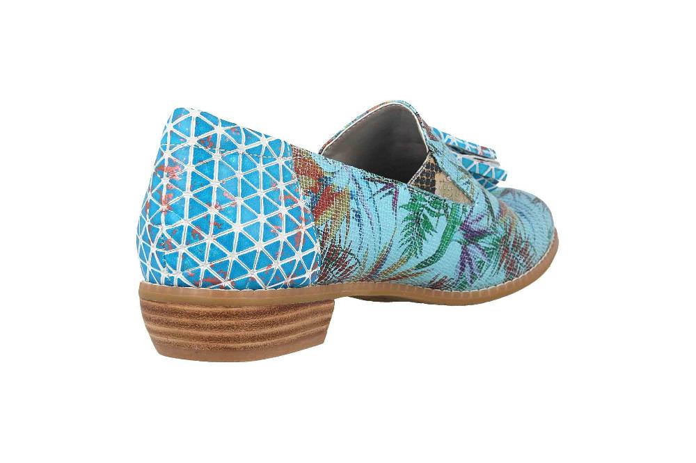 Spring Footwear Slipper In Übergrößen Mehrfarbig Klasik-Prdise-Tq Große Damenschuhe