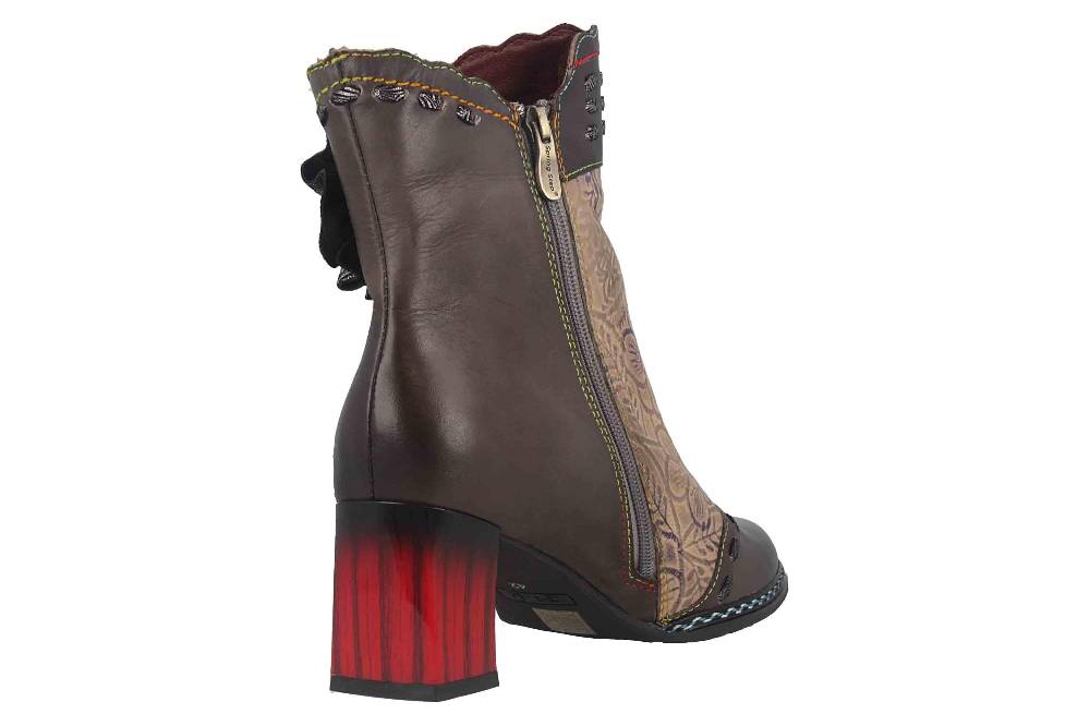 Spring Footwear STRIOLLE Stiefel In Übergrößen Grau STRIOLLE-GRYM Große Damenschuhe
