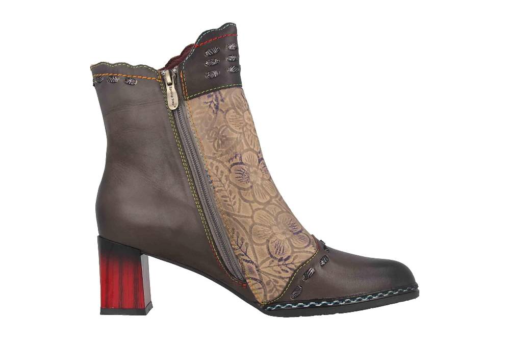 Spring Footwear STRIOLLE Stiefel In Übergrößen Grau STRIOLLE-GRYM Große Damenschuhe