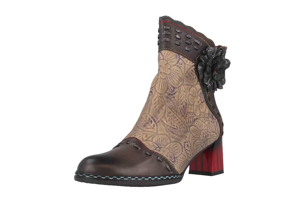 Spring Footwear STRIOLLE Stiefel In Übergrößen Grau STRIOLLE-GRYM Große Damenschuhe