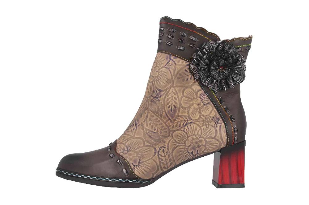 Spring Footwear STRIOLLE Stiefel in Übergrößen Grau STRIOLLE-GRYM große Damenschuhe