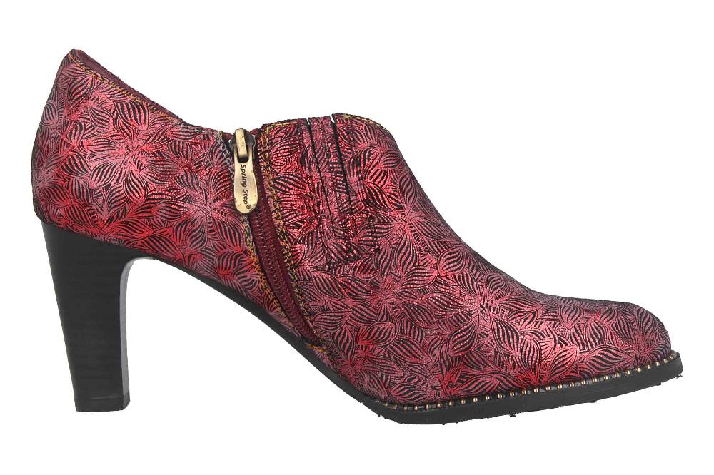 Spring Footwear VOLTAGE Pumps In Übergrößen Bordeaux VOLTAGE-BX Große Damenschuhe
