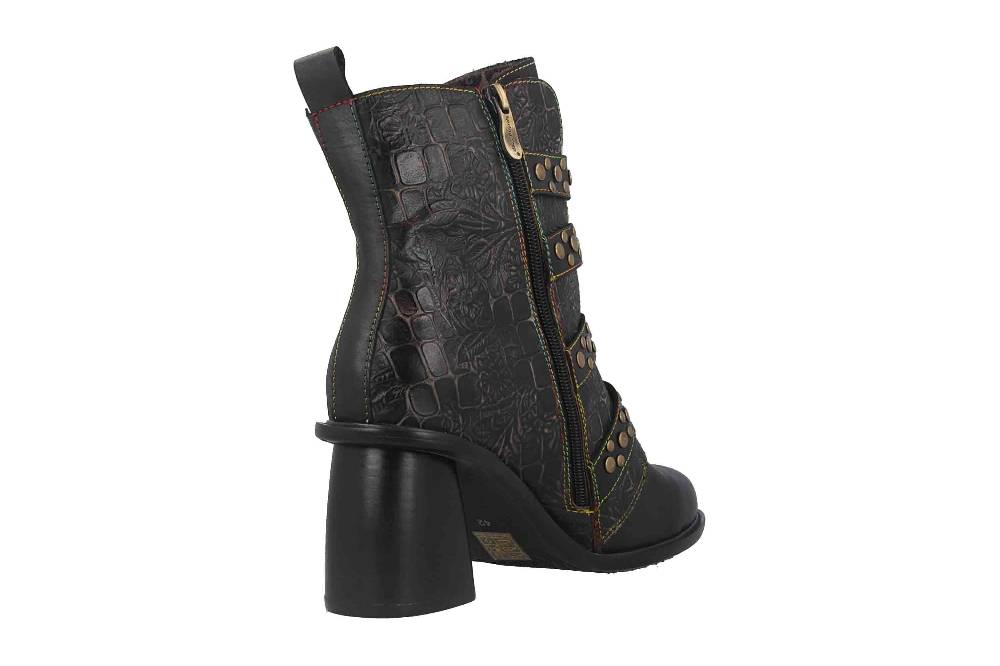 Spring Footwear WONDERLAND Stiefel In Übergrößen Schwarz WONDERLAND-BM Große Damenschuhe