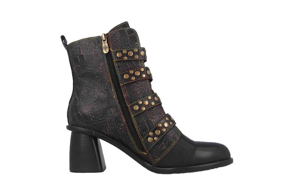Spring Footwear WONDERLAND Stiefel In Übergrößen Schwarz WONDERLAND-BM Große Damenschuhe
