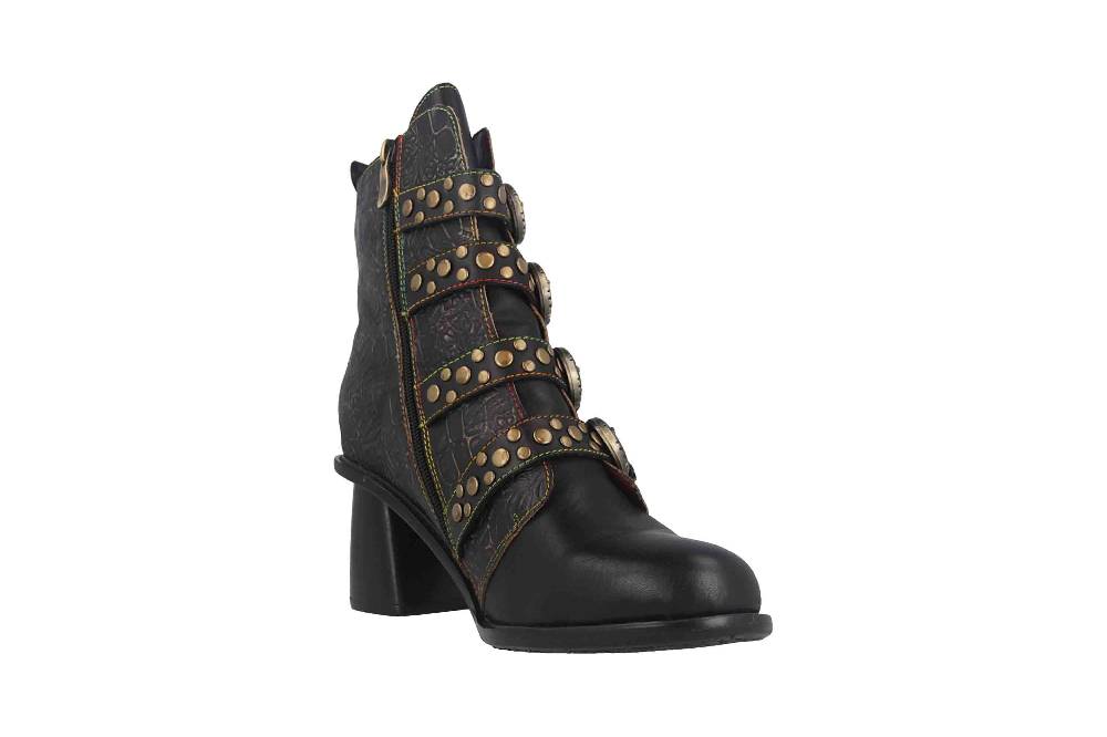 Spring Footwear WONDERLAND Stiefel In Übergrößen Schwarz WONDERLAND-BM Große Damenschuhe