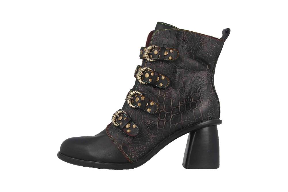 Spring Footwear WONDERLAND Stiefel in Übergrößen Schwarz WONDERLAND-BM große Damenschuhe