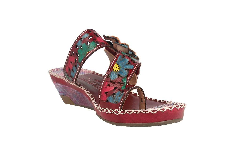 Spring Footwear Zehentrenner In Übergrößen Lila Vardi-Pr Große Damenschuhe