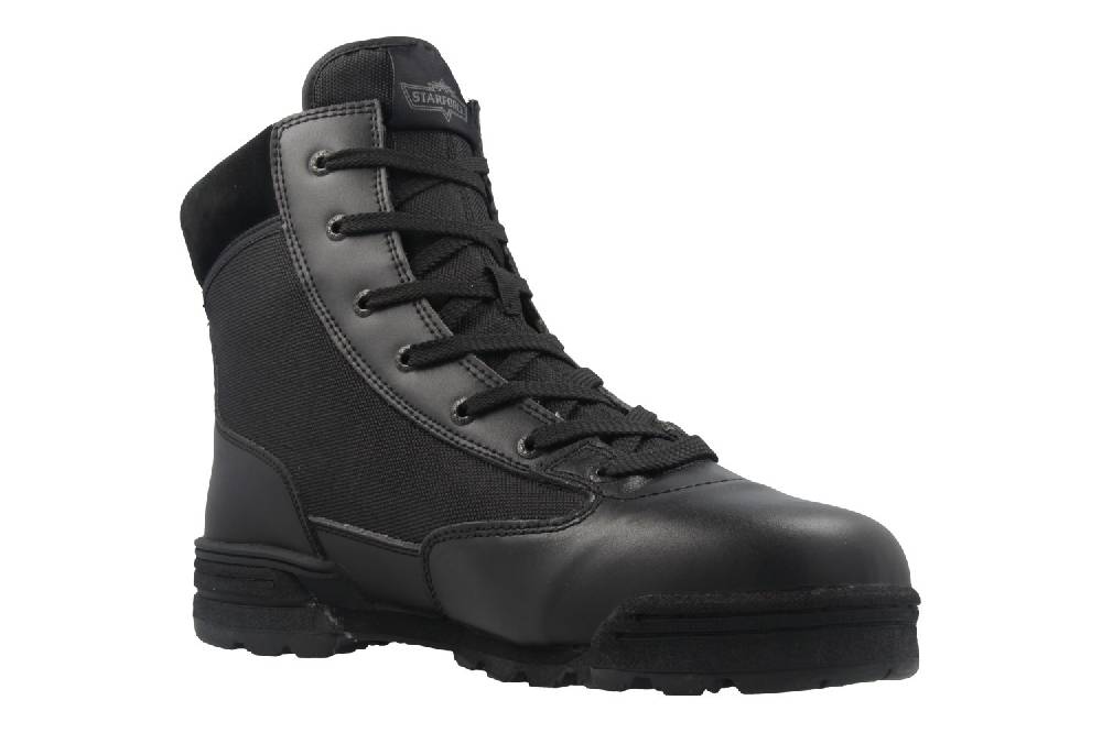 Starforce Stiefel In Übergrößen Schwarz 3626-0001 Große Herrenschuhe
