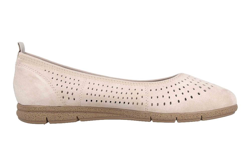 Tamaris Comfort Ballerinas In Übergrößen Beige 8-8-52101-20 400 Große Damenschuhe
