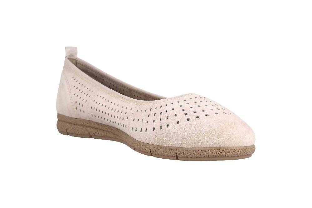 Tamaris Comfort Ballerinas In Übergrößen Beige 8-8-52101-20 400 Große Damenschuhe