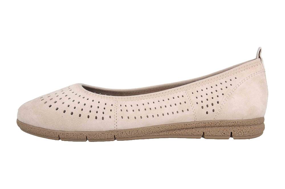 Tamaris Comfort Ballerinas in Übergrößen Beige 8-8-52101-20 400 große Damenschuhe