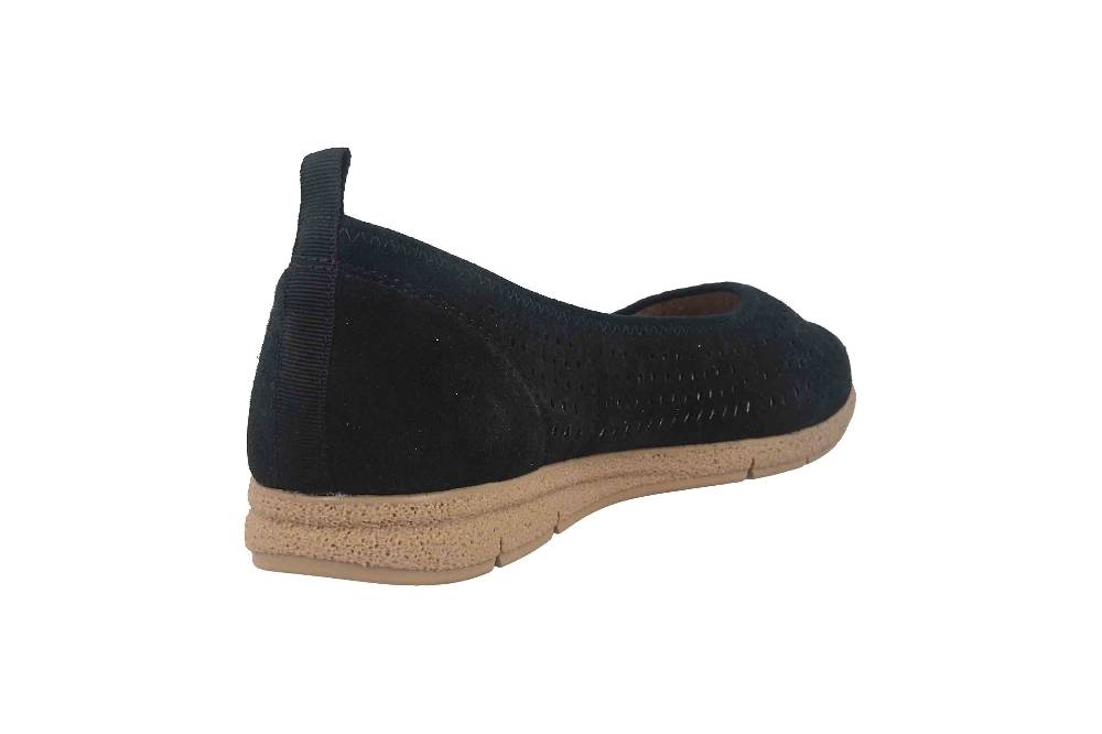 Tamaris Comfort Ballerinas In Übergrößen Blau 8-8-52101-20 805 Große Damenschuhe