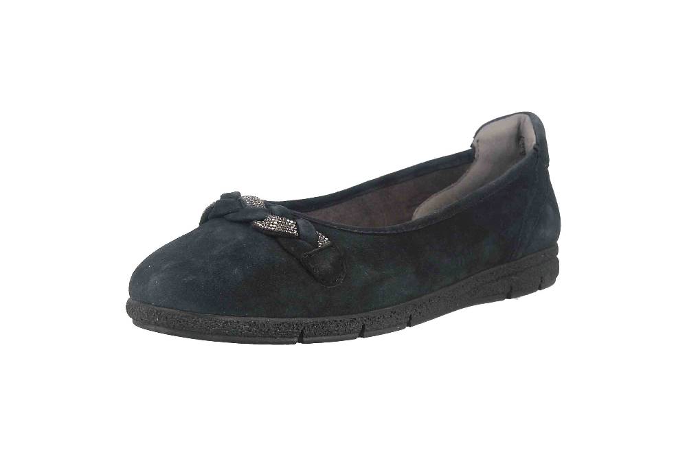 Tamaris Comfort Fit Ballerinas In Übergrößen Blau 8-8-52102-21 805 Große Damenschuhe
