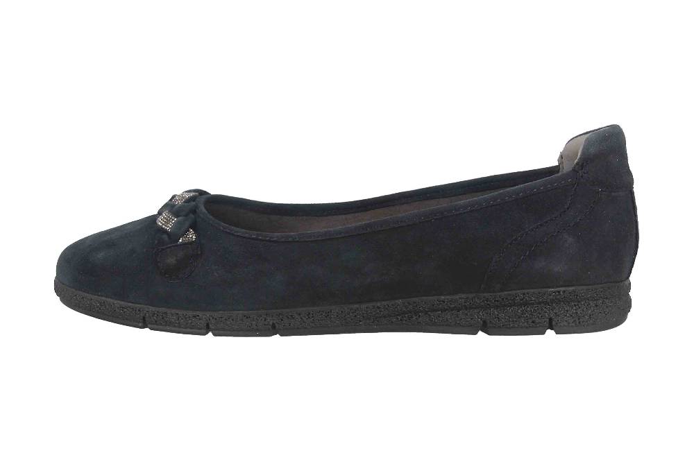 Tamaris Comfort Fit Ballerinas in Übergrößen Blau 8-8-52102-21 805 große Damenschuhe