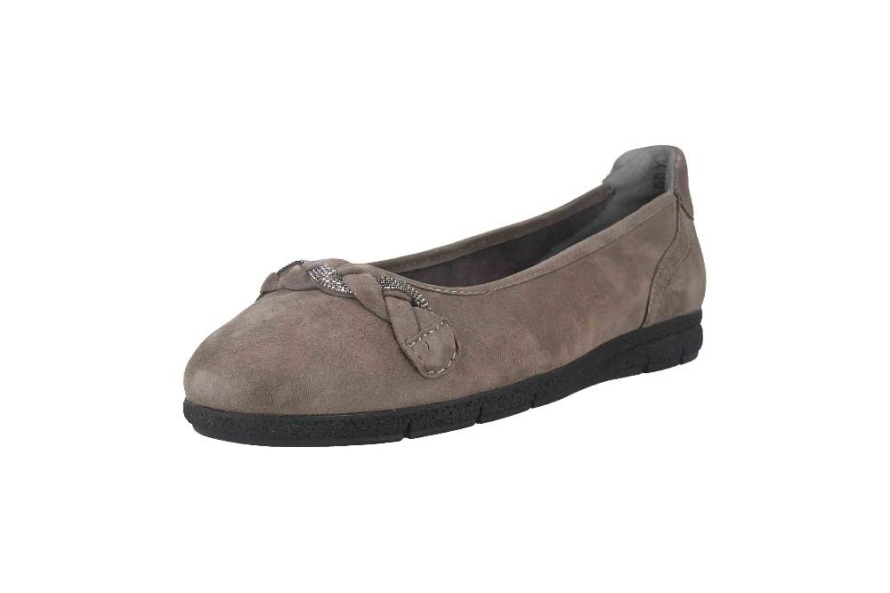 Tamaris Comfort Fit Ballerinas In Übergrößen Grau 8-8-52102-21 215 Große Damenschuhe