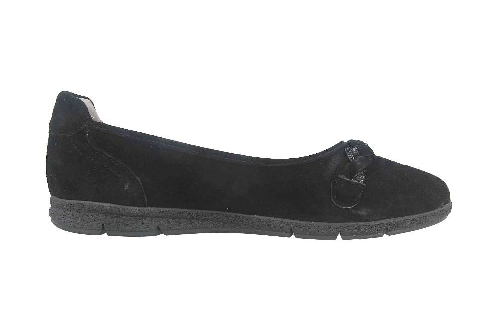 Tamaris Comfort Fit Ballerinas In Übergrößen Schwarz 8-8-52102-21 001 Große Damenschuhe