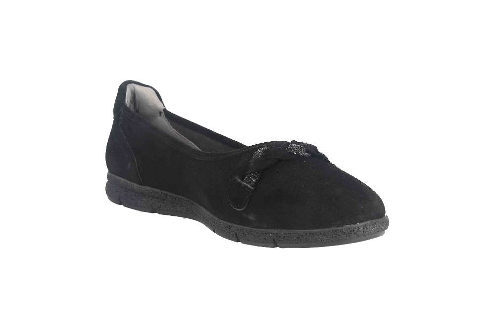 Tamaris Comfort Fit Ballerinas In Übergrößen Schwarz 8-8-52102-21 001 Große Damenschuhe
