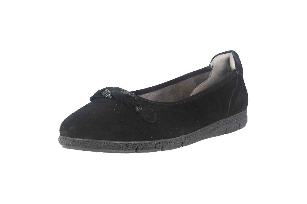 Tamaris Comfort Fit Ballerinas In Übergrößen Schwarz 8-8-52102-21 001 Große Damenschuhe
