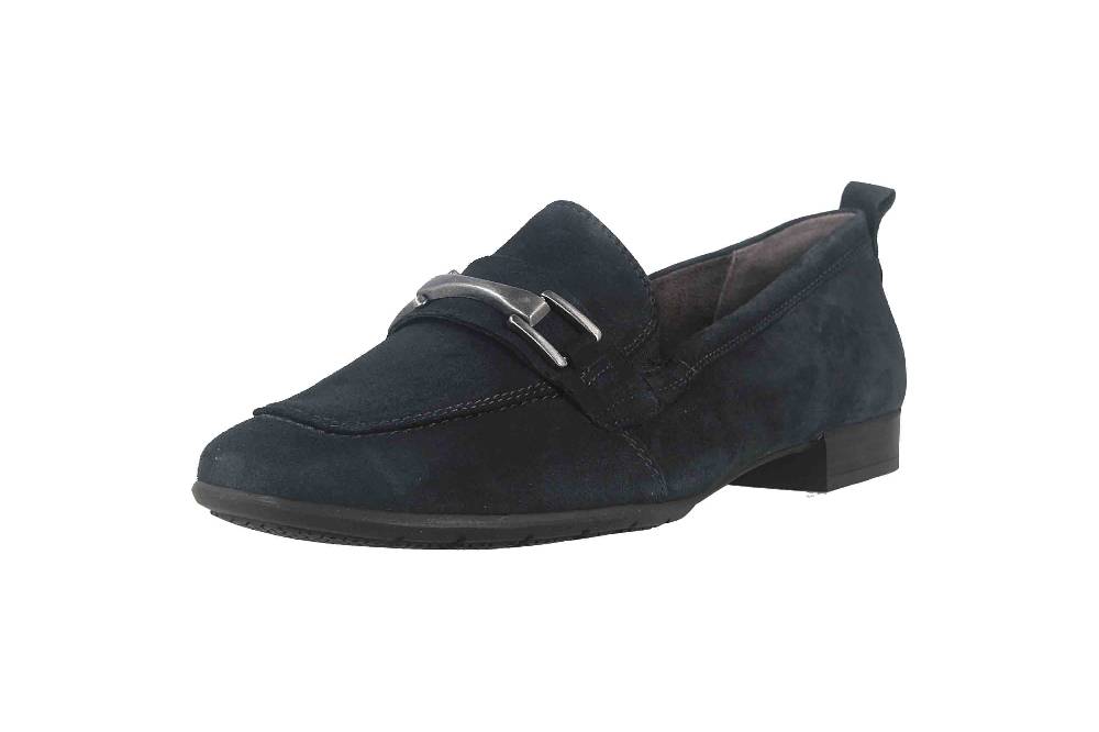 Tamaris Comfort Fit Slipper In Übergrößen Blau 8-8-54205-21 806 Große Damenschuhe