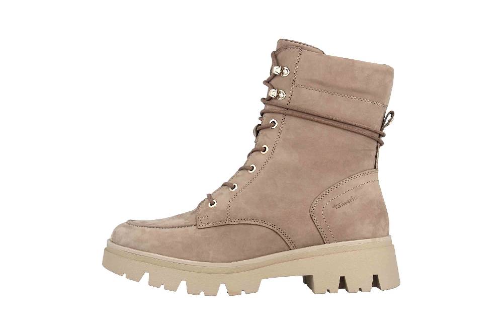 Tamaris Comfort Fit Stiefel in Übergrößen Taupe 8-8-55214-21 342 große Damenschuhe