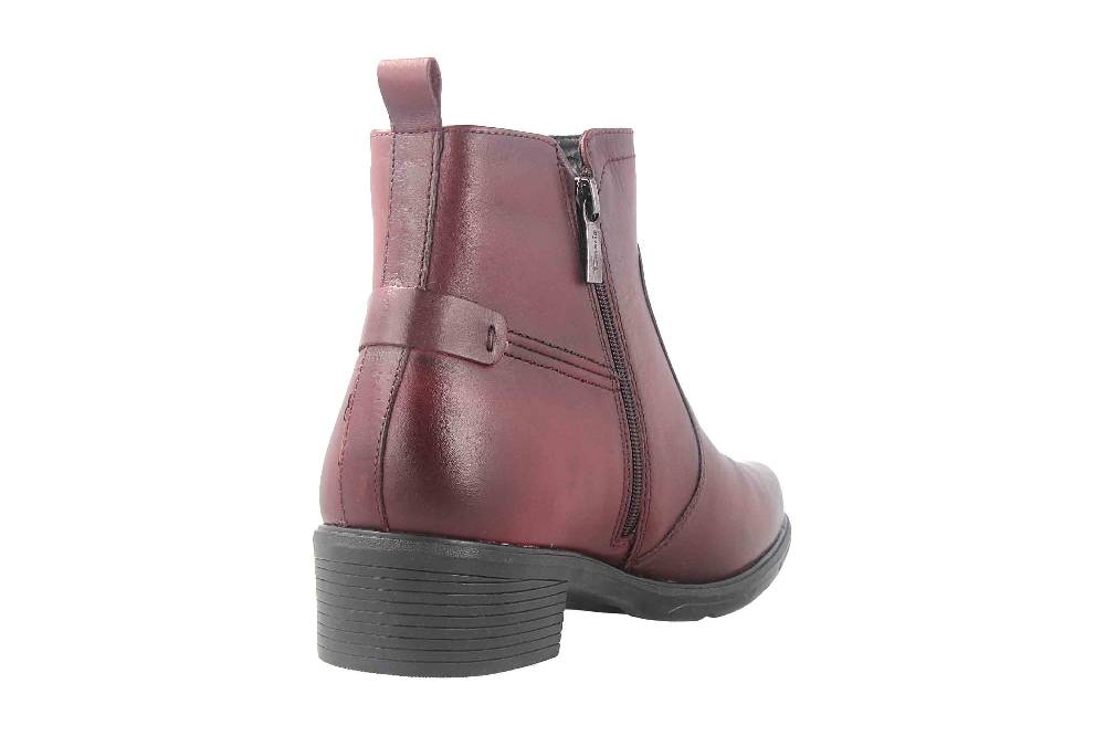 Tamaris Comfort Fit Stiefeletten In Übergrößen Bordeaux 8-8-85300-29 549 Große Damenschuhe