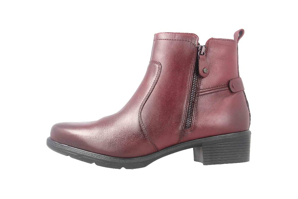 Tamaris Comfort Fit Stiefeletten in Übergrößen Bordeaux 8-8-85300-29 549 große Damenschuhe