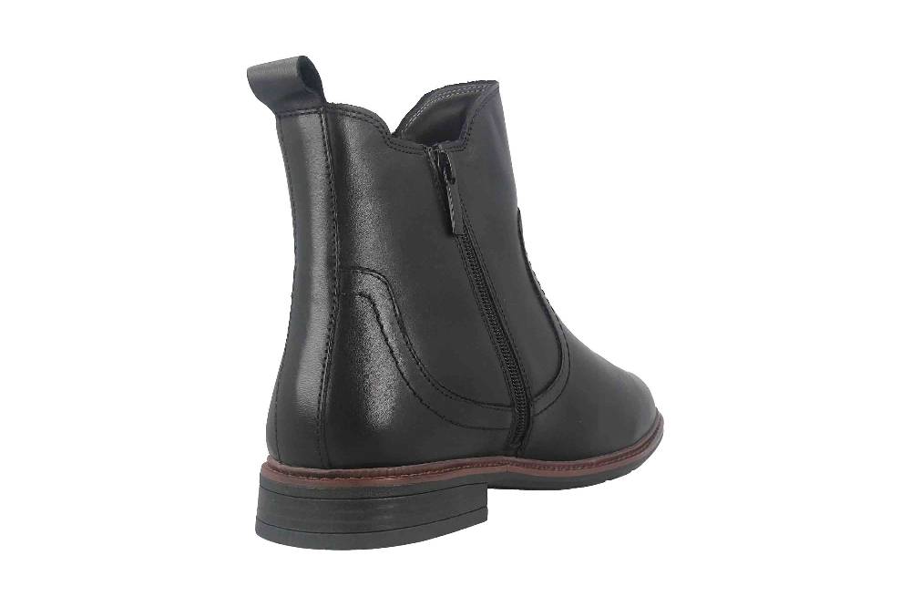 Tamaris Comfort Fit Stiefeletten In Übergrößen Schwarz 8-8-55321-21 001 Große Damenschuhe