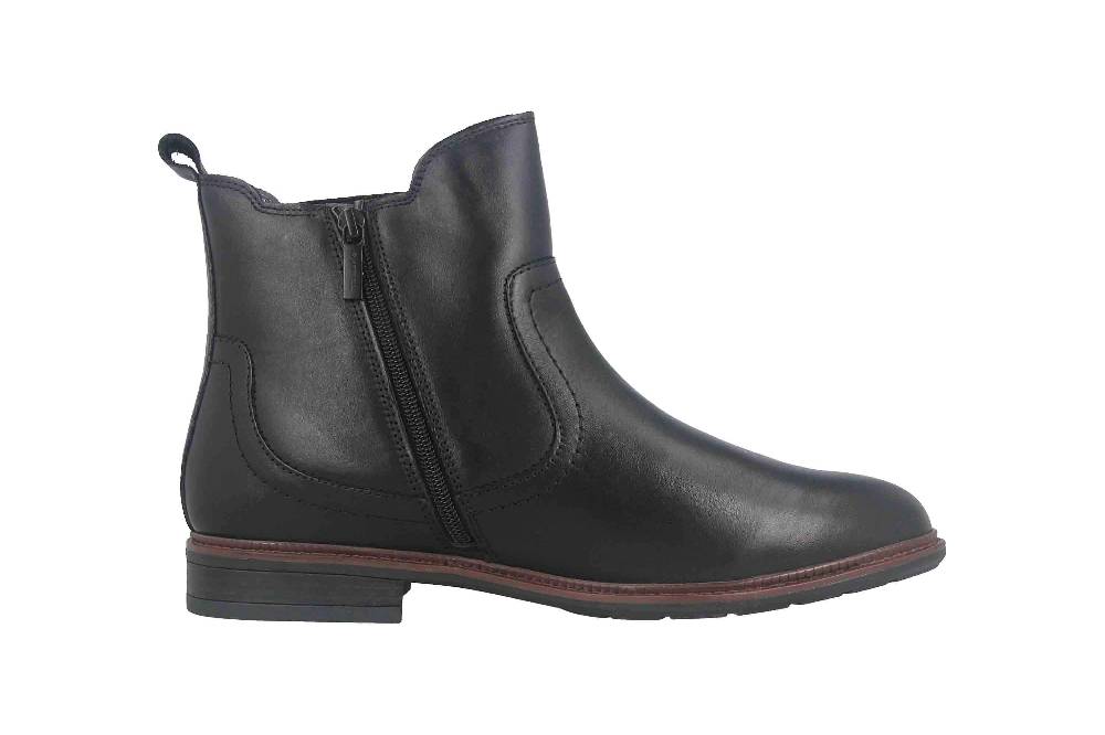 Tamaris Comfort Fit Stiefeletten In Übergrößen Schwarz 8-8-55321-21 001 Große Damenschuhe