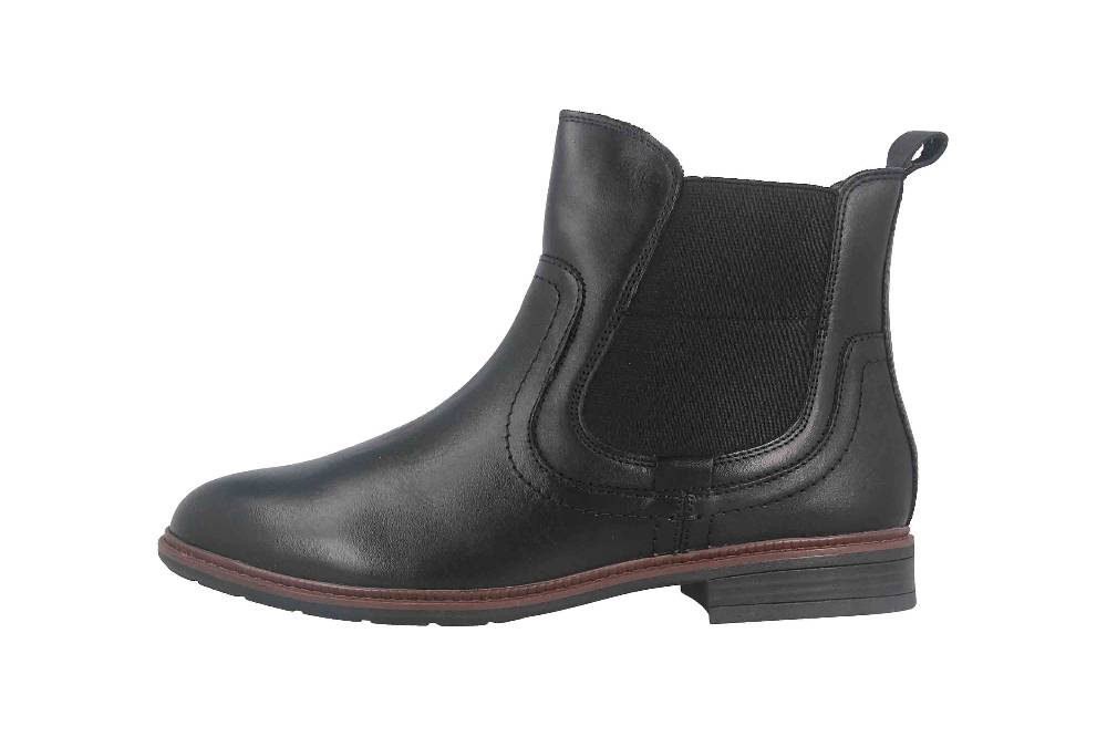 Tamaris Comfort Fit Stiefeletten in Übergrößen Schwarz 8-8-55321-21 001 große Damenschuhe