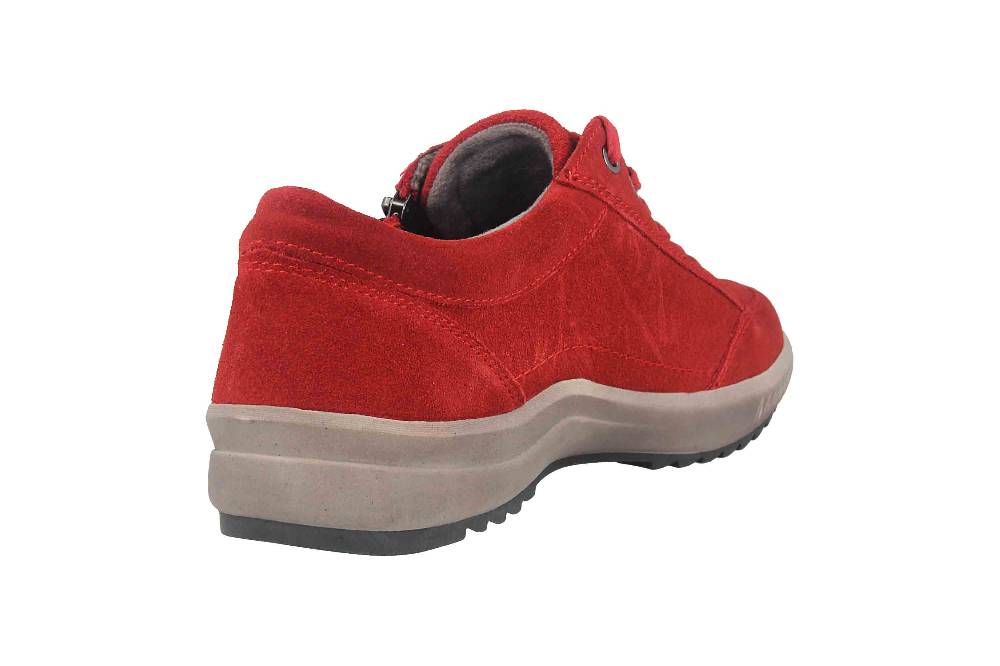 Tamaris Comfort Halbschuhe In Übergrößen Rot 8-8-83707-29 566 Große Damenschuhe