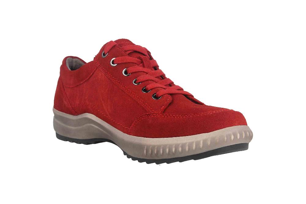 Tamaris Comfort Halbschuhe In Übergrößen Rot 8-8-83707-29 566 Große Damenschuhe