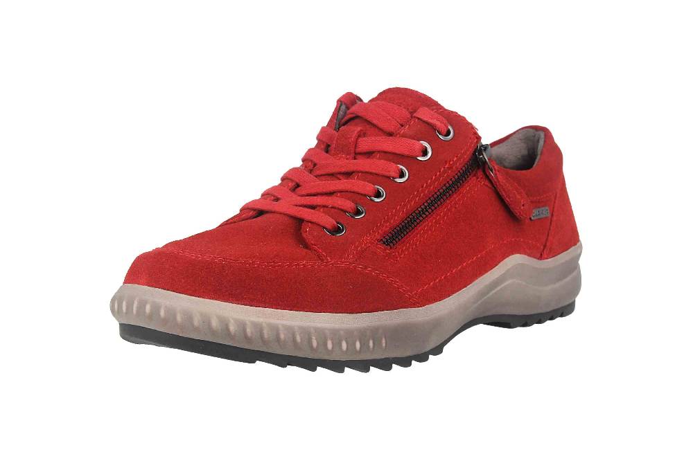 Tamaris Comfort Halbschuhe In Übergrößen Rot 8-8-83707-29 566 Große Damenschuhe