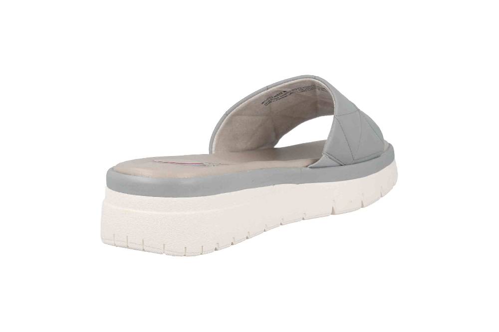 Tamaris Comfort Pantoletten In Übergrößen Blau 8-8-57205-20 833 Große Damenschuhe