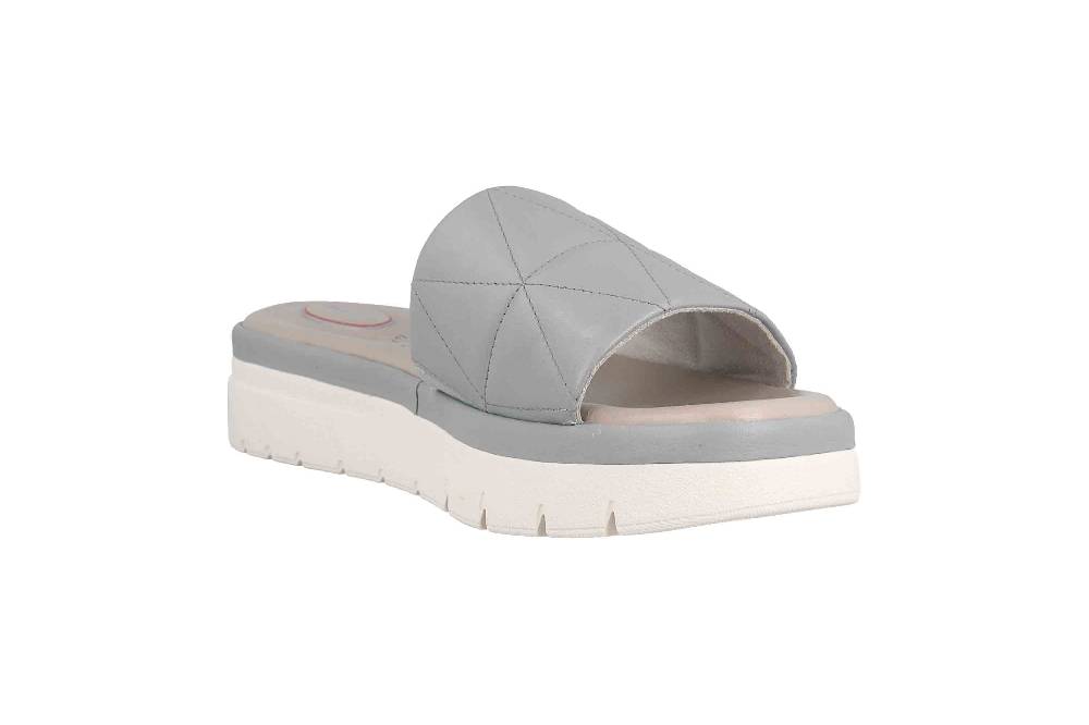 Tamaris Comfort Pantoletten In Übergrößen Blau 8-8-57205-20 833 Große Damenschuhe