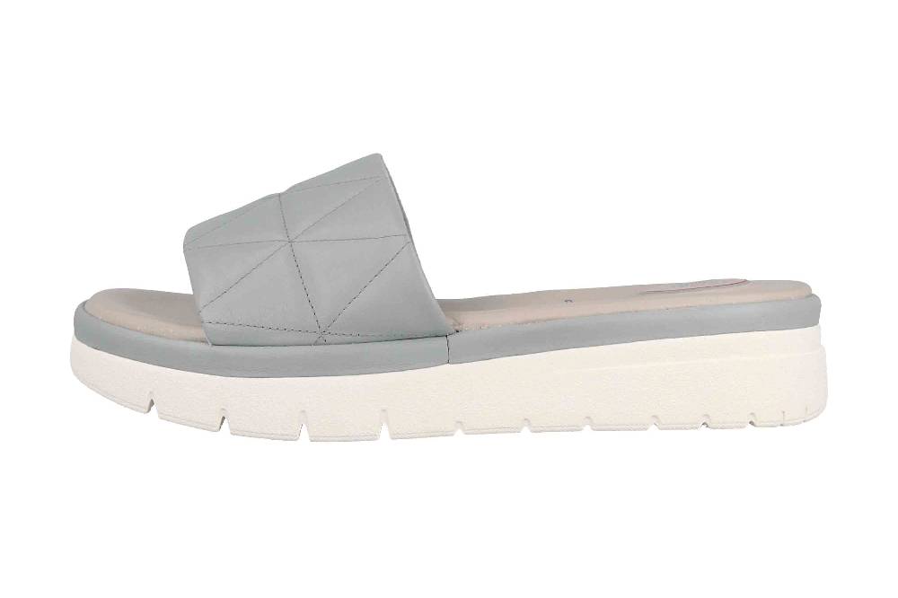 Tamaris Comfort Pantoletten in Übergrößen Blau 8-8-57205-20 833 große Damenschuhe