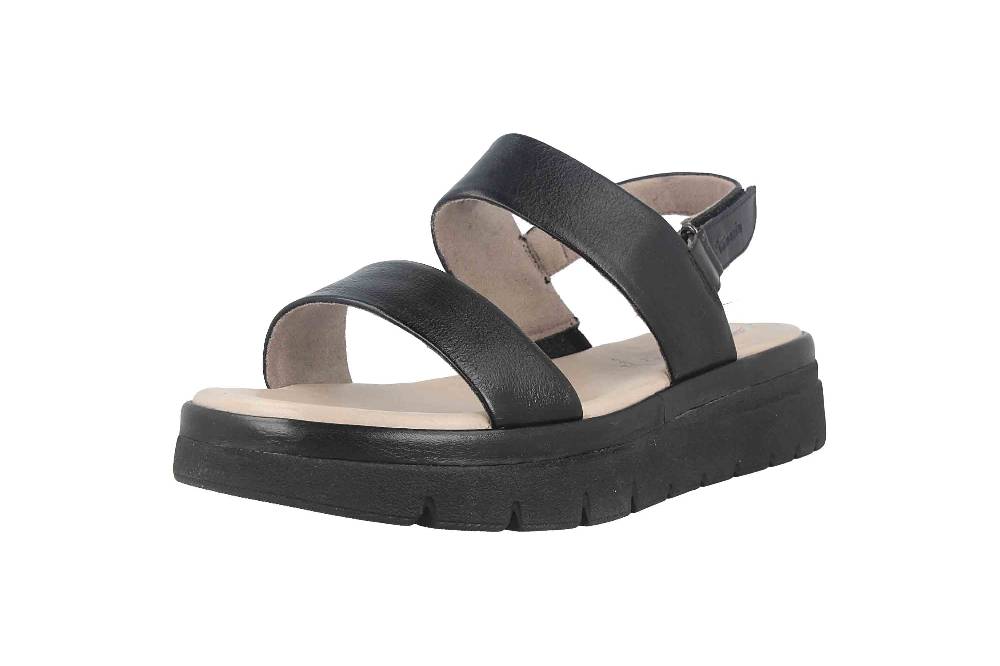 Tamaris Comfort Sandaletten In Übergrößen Schwarz 8-8-58705-20 001 Große Damenschuhe