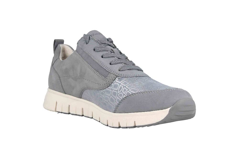 Tamaris Comfort Sneaker In Übergrößen Blau 8-8-53705-20 833 Große Damenschuhe