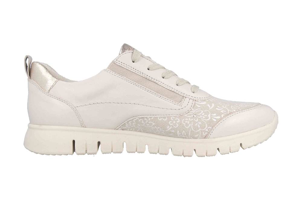 Tamaris Comfort Sneaker In Übergrößen Grau 8-8-53705-20 411 Große Damenschuhe