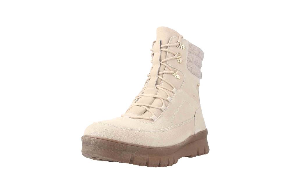 Tamaris Comfort Stiefel In Übergrößen Elfenbein 8-8-86214-29 411 Große Damenschuhe