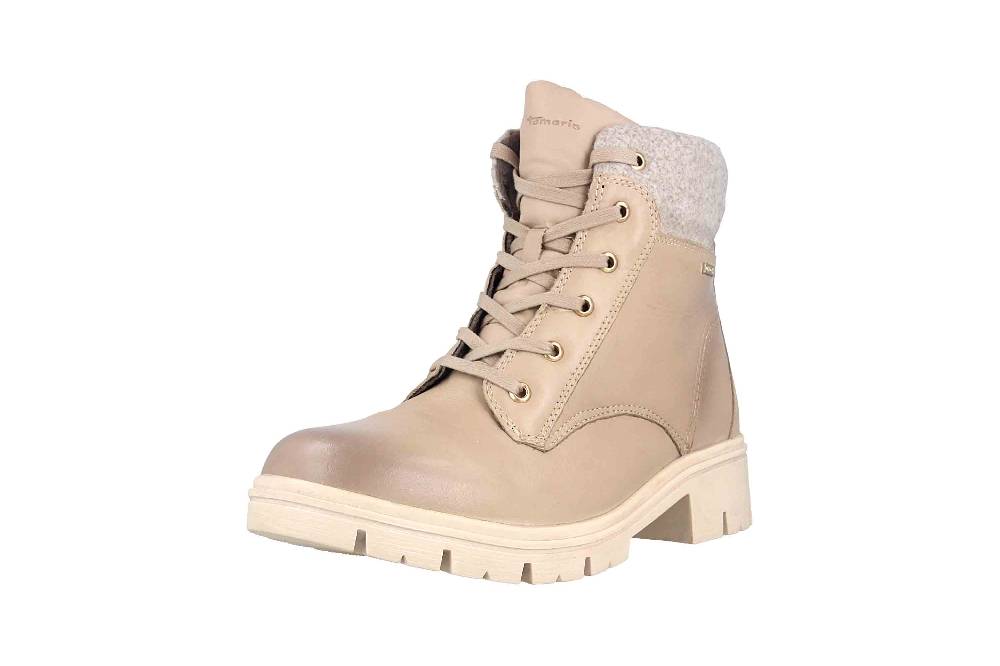 Tamaris Comfort Stiefel In Übergrößen Elfenbein 8-8-86213-29 411 Große Damenschuhe