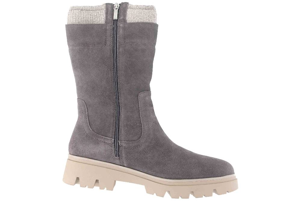 Tamaris Comfort Stiefel In Übergrößen Grau 8-8-56419-21 206 Große Damenschuhe