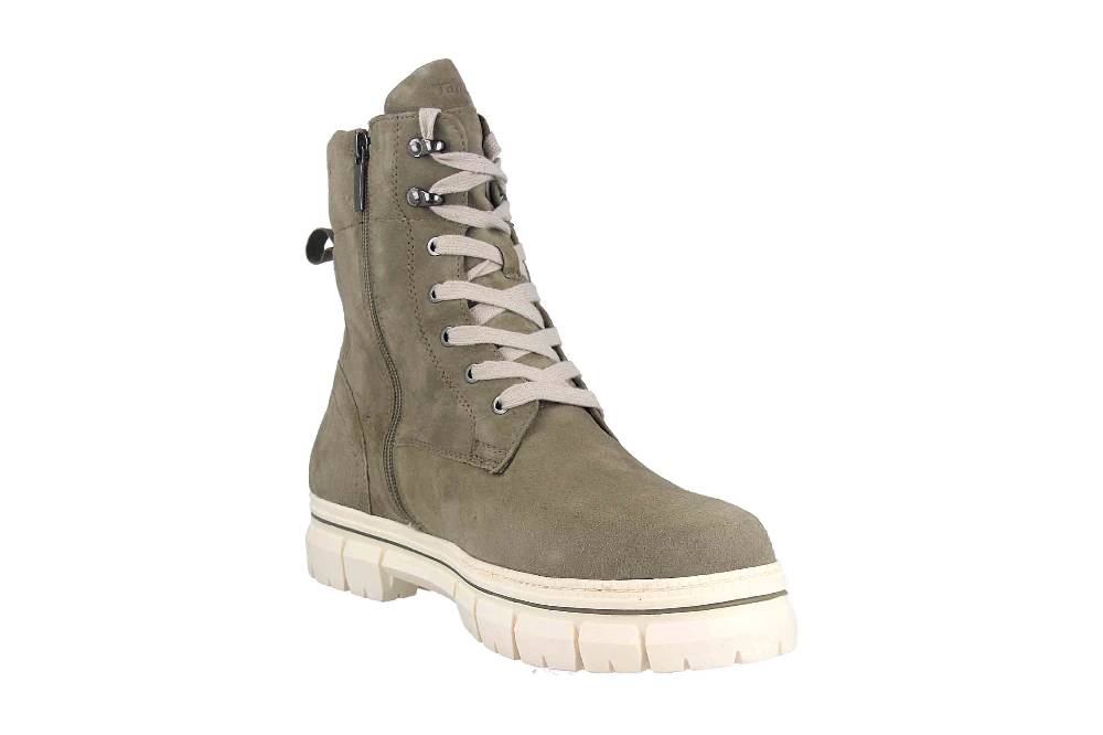 Tamaris Comfort Stiefel In Übergrößen Grün 8-8-85201-29 707 Große Damenschuhe