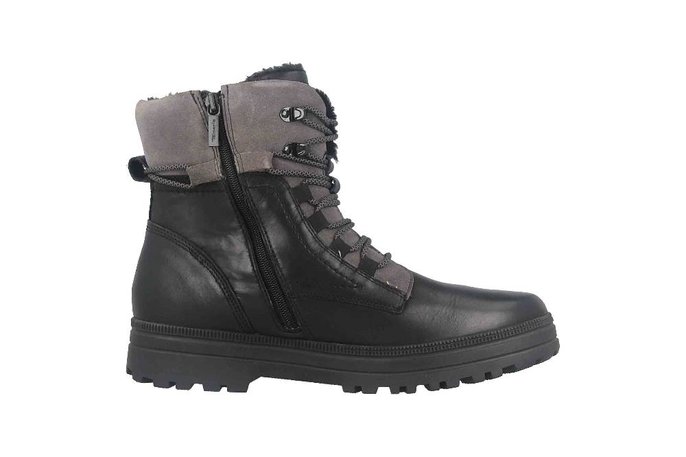 Tamaris Comfort Stiefel In Übergrößen Schwarz 8-8-56221-21 022 Große Damenschuhe