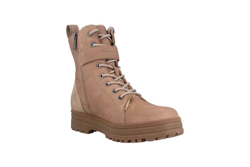 Tamaris Comfort Stiefel In Übergrößen Taupe 8-8-56220-21 341 Große Damenschuhe