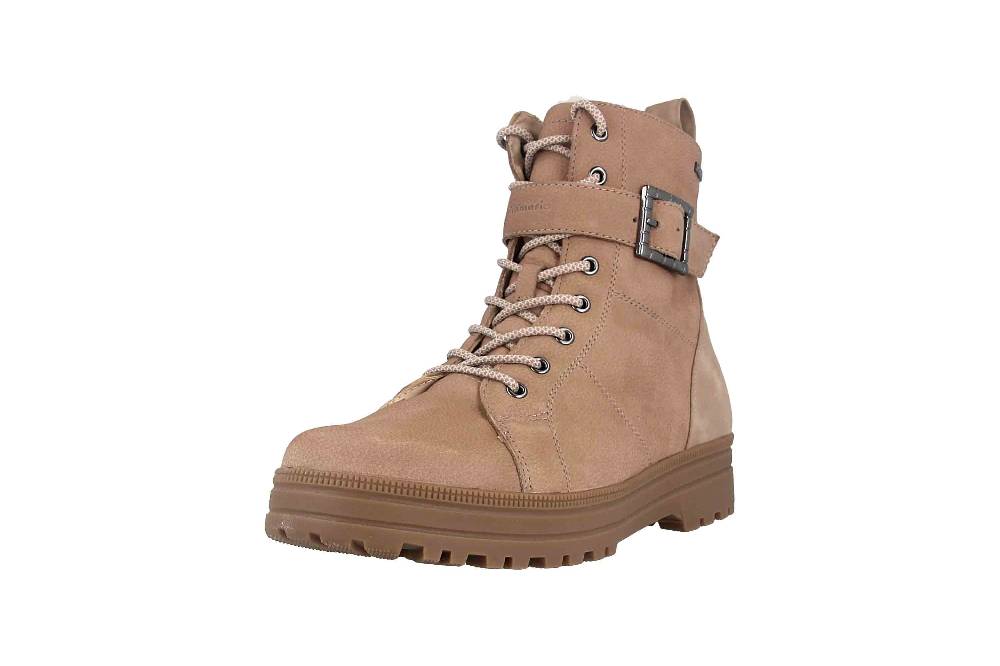 Tamaris Comfort Stiefel In Übergrößen Taupe 8-8-56220-21 341 Große Damenschuhe