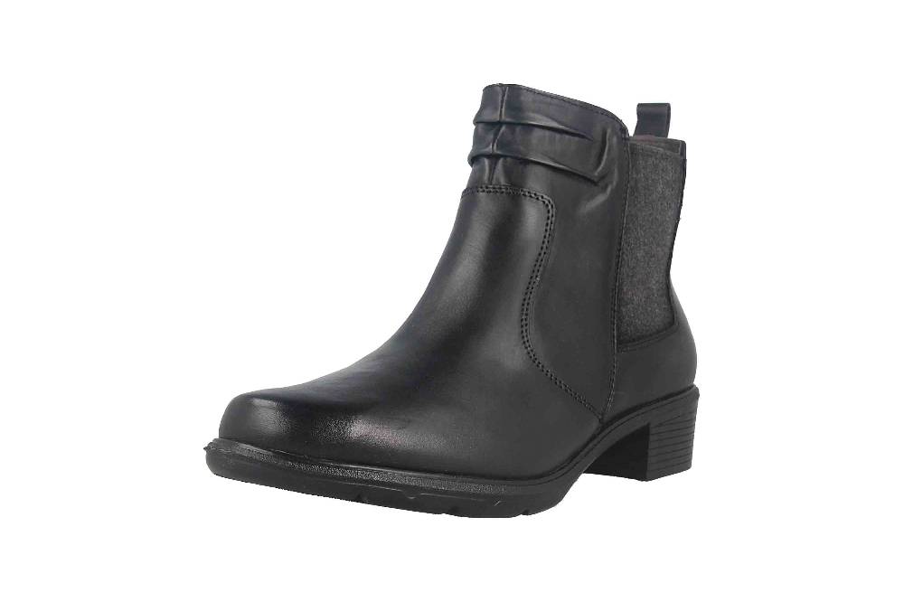 Tamaris Comfort Stiefeletten In Übergrößen Blau 8-8-85301-29 805 Große Damenschuhe