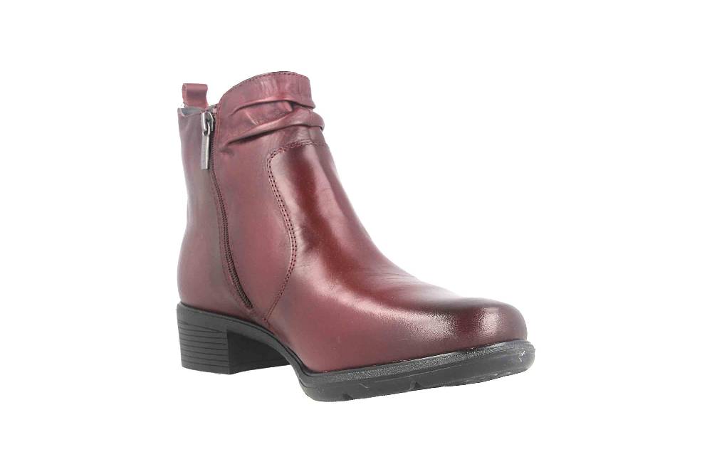 Tamaris Comfort Stiefeletten In Übergrößen Bordeaux 8-8-85301-29 549 Große Damenschuhe