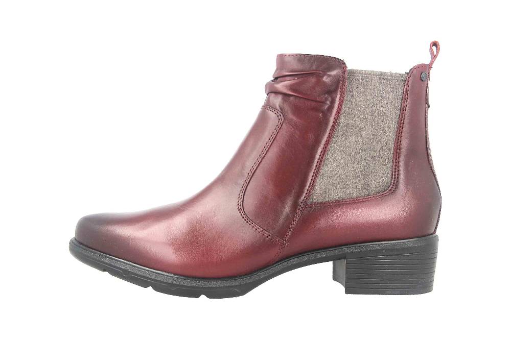 Tamaris Comfort Stiefeletten in Übergrößen Bordeaux 8-8-85301-29 549 große Damenschuhe