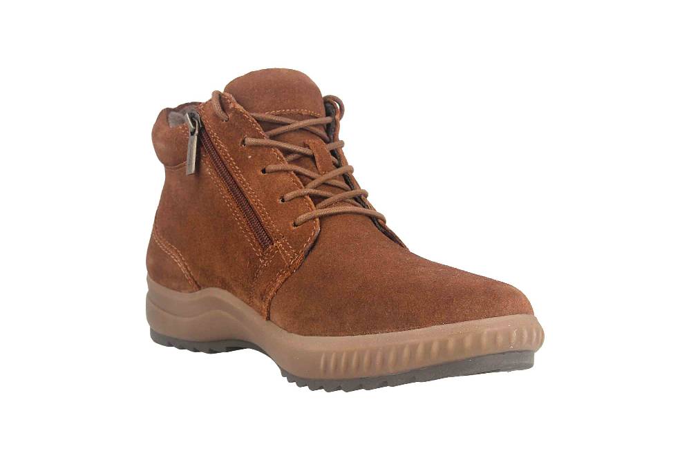 Tamaris Comfort Stiefeletten In Übergrößen Braun 8-8-86205-29 305 Große Damenschuhe