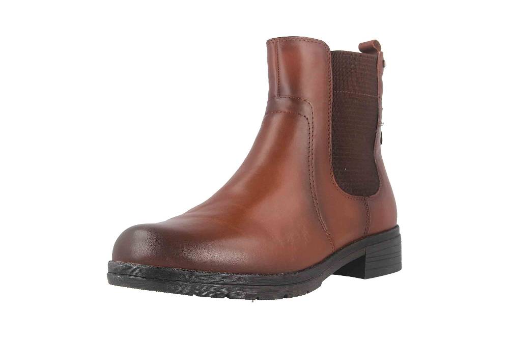 Tamaris Comfort Stiefeletten In Übergrößen Braun 8-8-85306-29 305 Große Damenschuhe